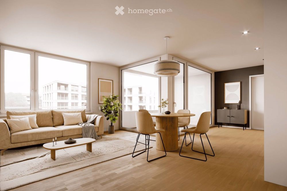 Erstvermietung 2.5-Zimmerwohnung Attika im Herzen von Inwil - Bild 1