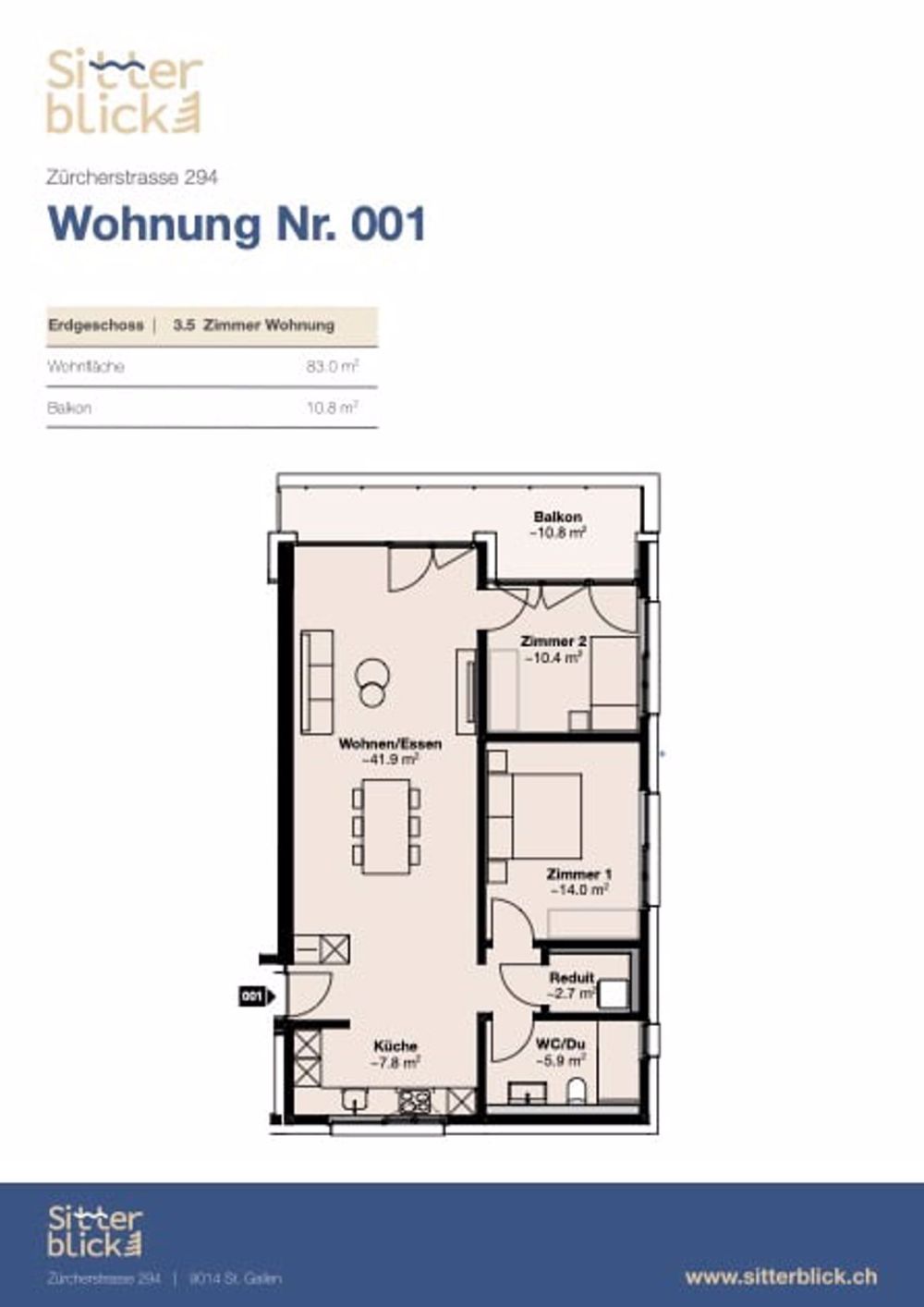 3.5 Neubauwohnung im Westen der Stadt - Bild 5