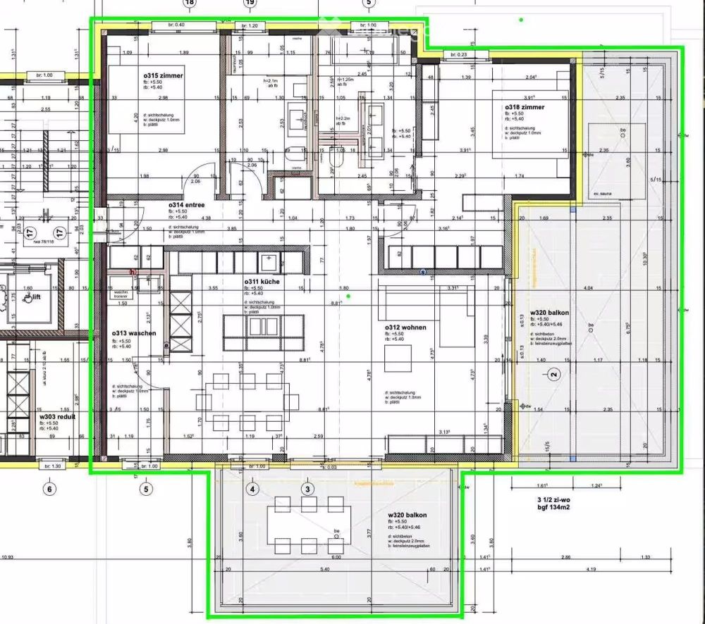 Erstvermietung! Grosszügige 3.5 Zimmer-Attika-Wohnung, 133m2 - Bild 2