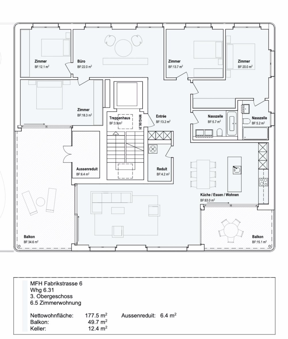 Neubau Attikawohnung in Altdorf UR - Bild 3