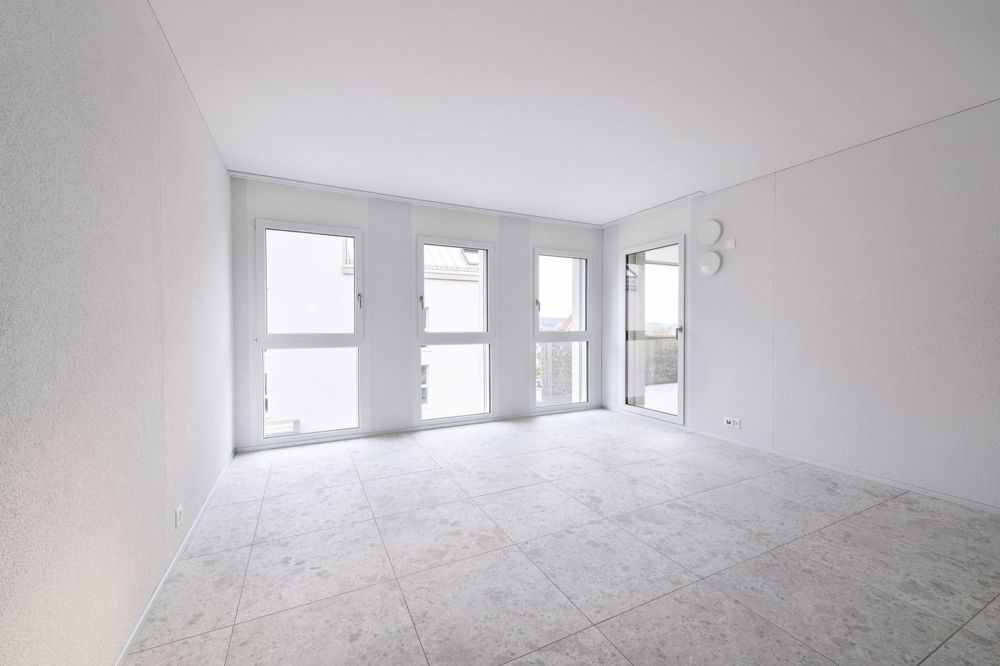 Diese moderne 4.5-Zimmerwohnung wartet auf ihren neuen Mitbewohner - Wohnbereich