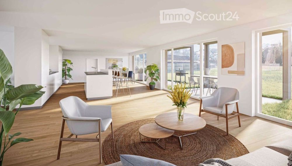 Moderne 3.5-Zimmer-Wohnung in ruhiger Neubauanlage in 3634 Thierachern - Bild 3