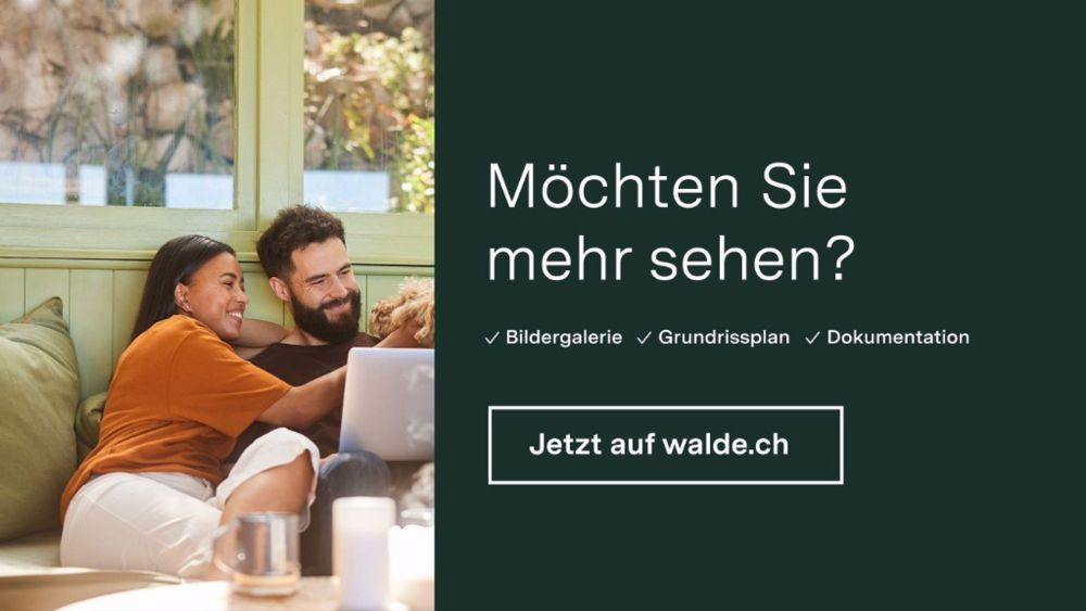 Wohnen wie im Einfamilienhaus - Walde Immobilien AG