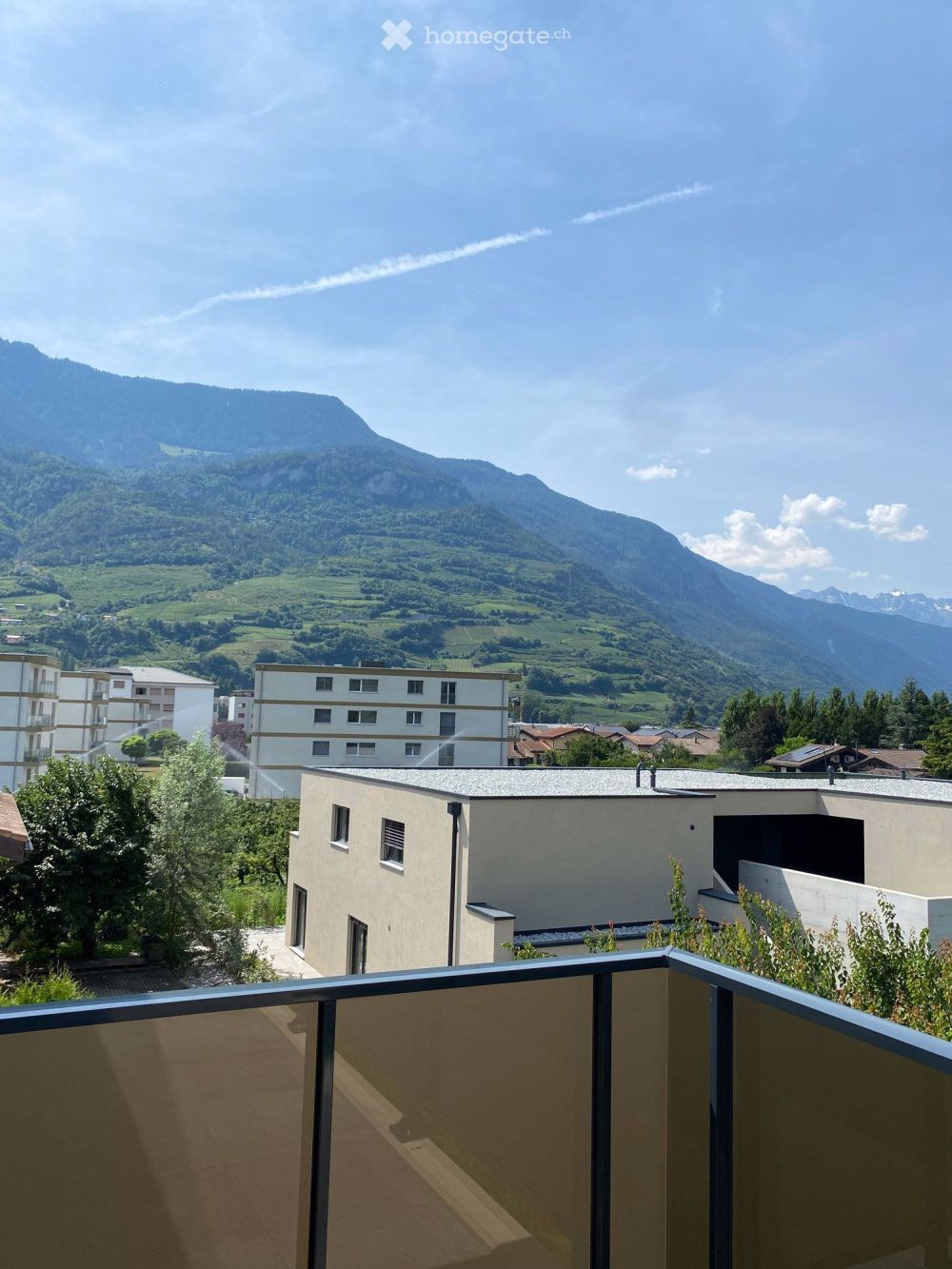Appartement moderne de 2,5 pièces avec vue panoramique sur les montagnes à Saxon - Bild 7
