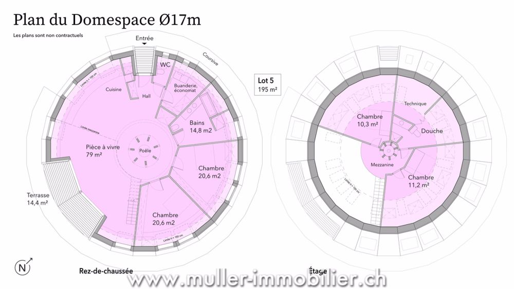Domespace "modèle familial" - votre maison qui s'adapte au soleil ! - Bild 6