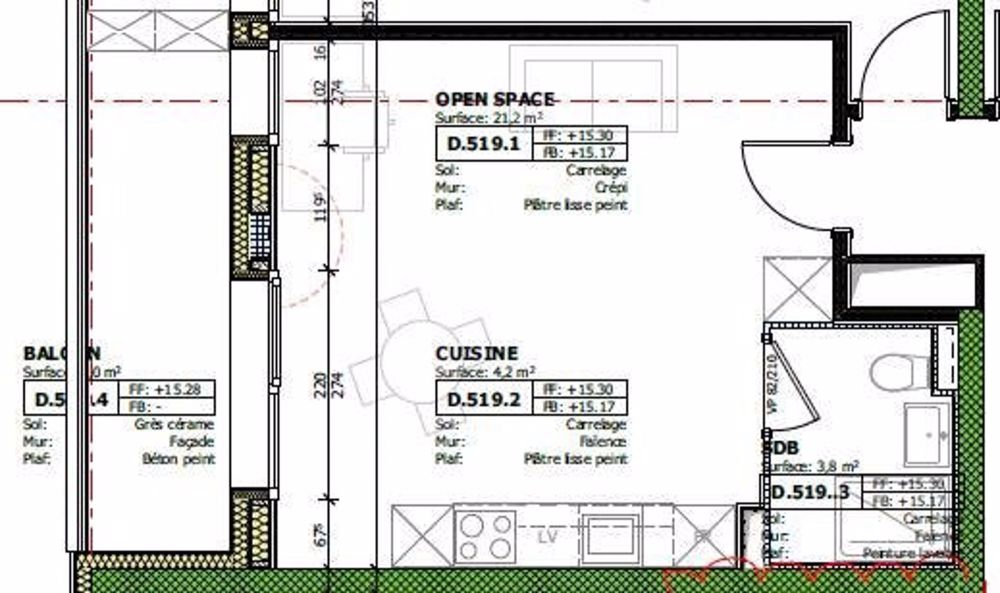 1 ½ Zimmer-Wohnung in Marly mieten - Bild 7