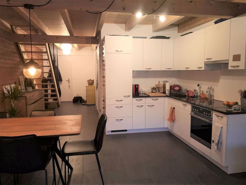 Moderne 2 Zimmer Maisonette Wohnung über dem Reithof - küche 2