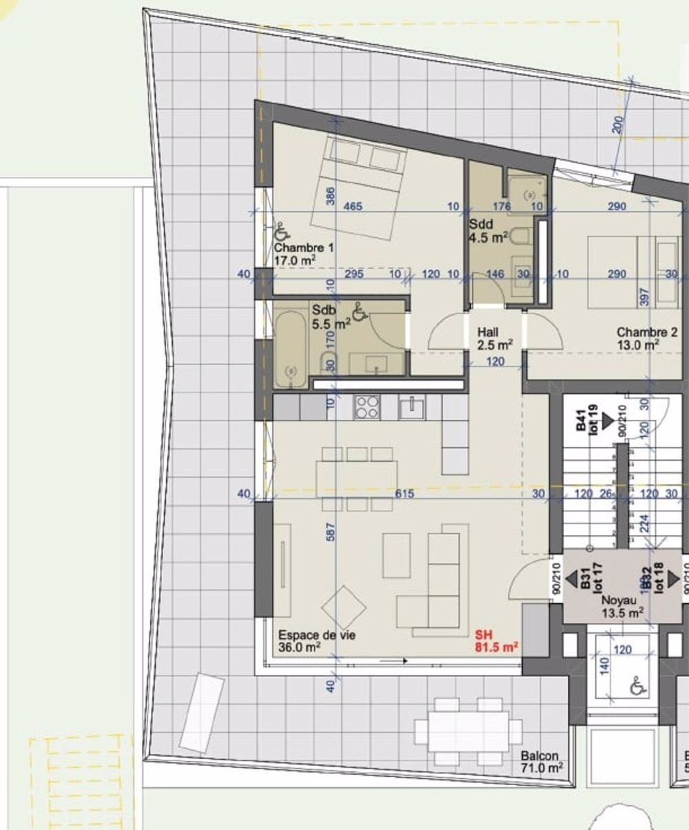 Prächtige 3.5-Zimmer-Neuwohnung mit Aussicht in Pully - Bild 2