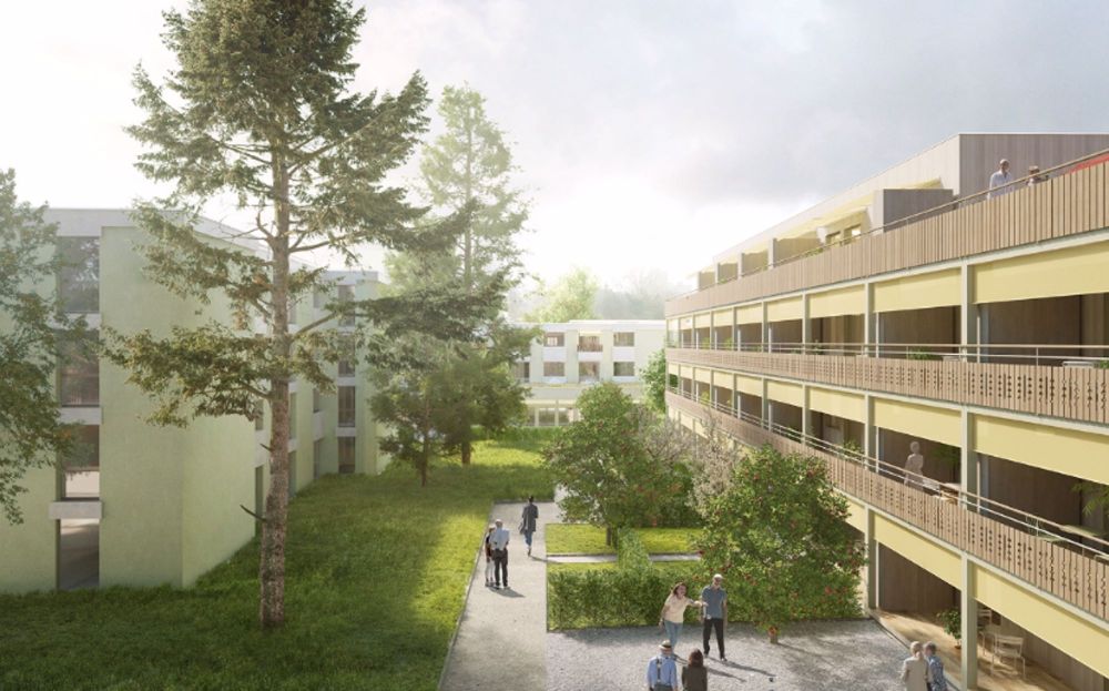 Alterswohnung - Generationenwohnen Baumgarten - Visu Aussen