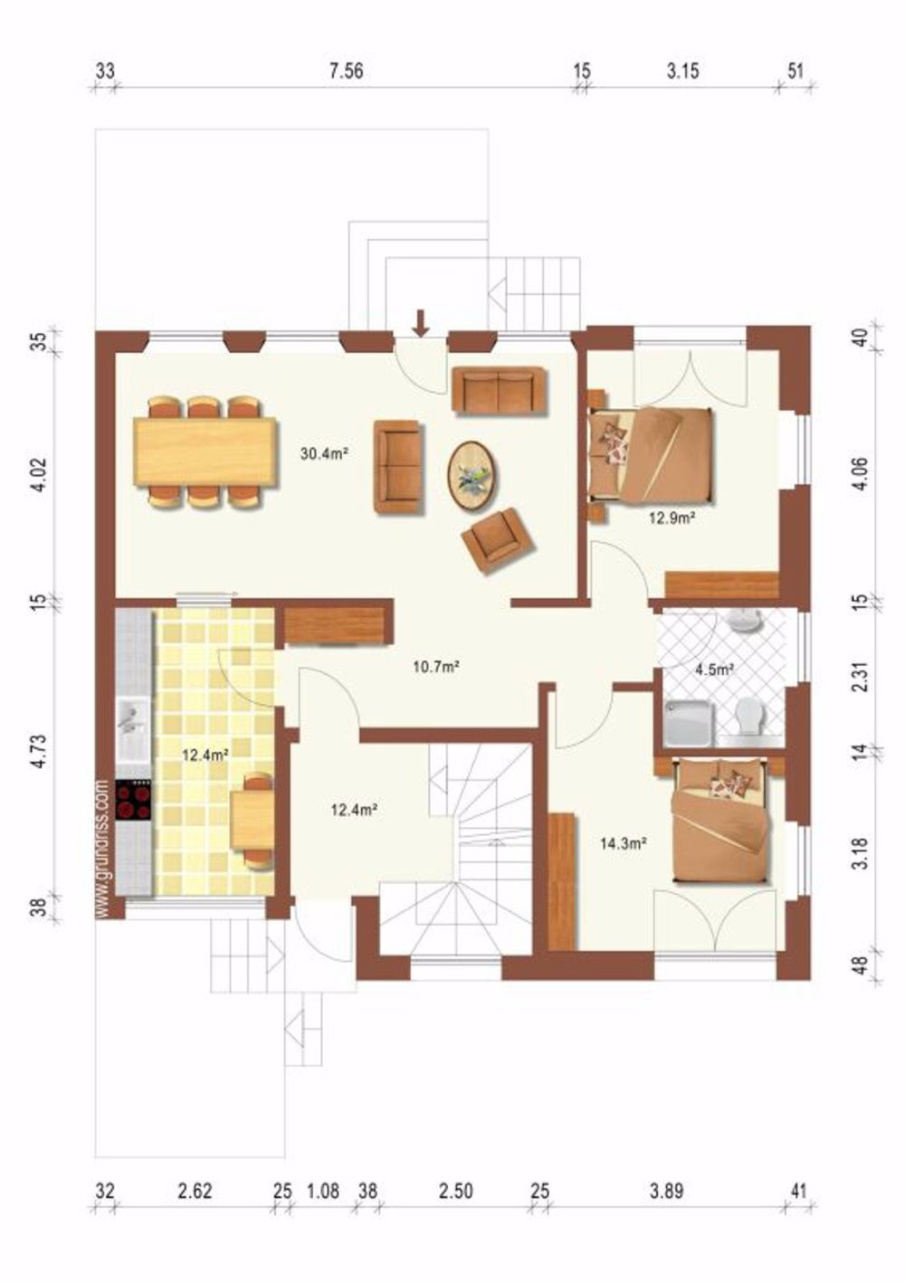 Garten Wohnung zum Geniessen - Bild 3