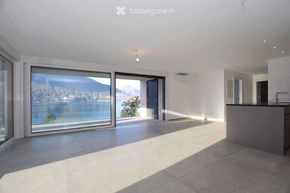 Gambarogno - 3.5 Zimmer - Ferienwohnung mit Atemberaubendem Seeblick - Bild 3