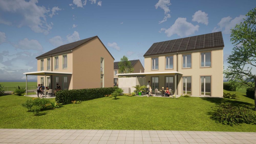 Einfamilienhaus im Grünen mit Einstellhalle und Gartenparzelle - Bild 8