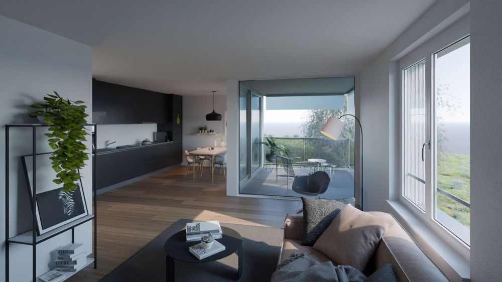 NEUE 2.5-ZIMMER-WOHNUNGEN IM 3. STOCK IN SIERRE - Bild 1
