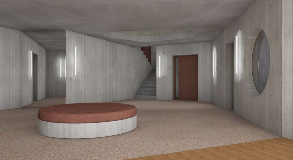 Habitation de 4.5 pièces au rez-de-chaussée - Hall d'entrée immeuble