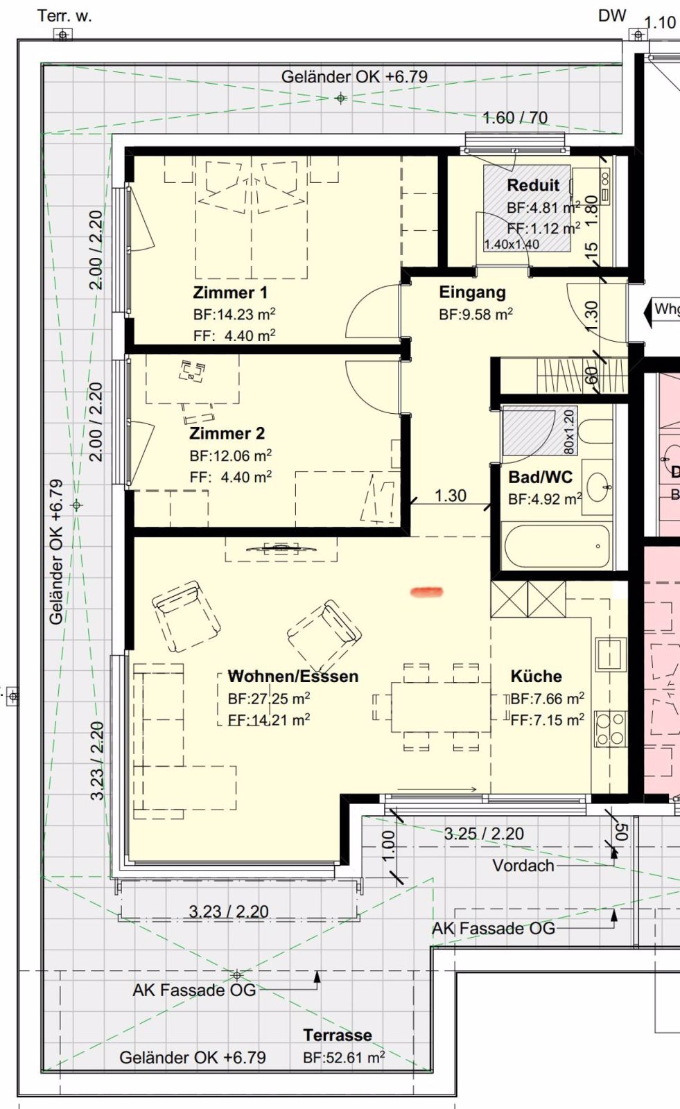 Moderne 3.5-Zimmer-Dachwohnung mit Panoramablick in Huttwil - Bild 7