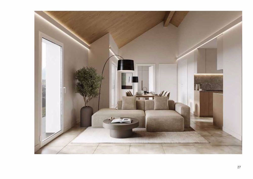 Nuovo e moderno appartamento Minergie-P-ECO - Zona giorno