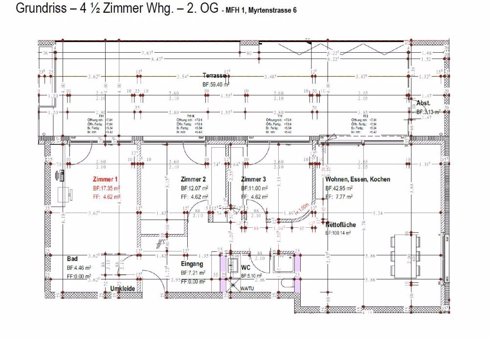 Grosszügige 4.5-Zimmer-Wohnung in Menziken mit 60 m2 Terasse - Bild 3