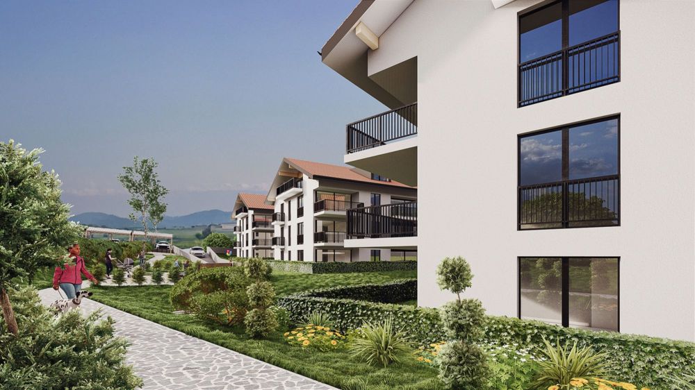 Très grand 2.5 pièces neuf avec grand balcon à Billens - Bild 3