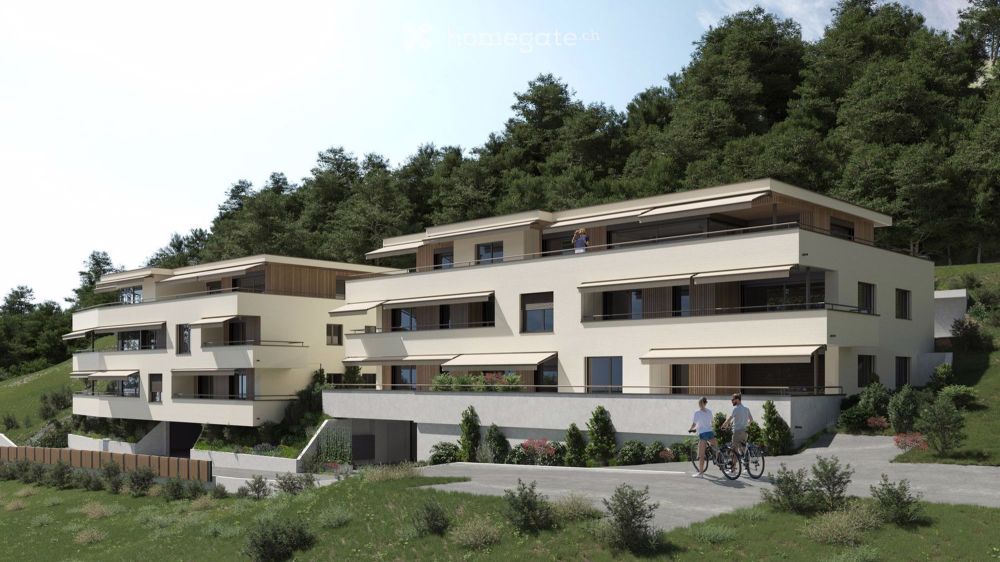Traumhafte Neubauwohnung mit schönstem Ausblick in die Alpen und den Jura - Bild 1