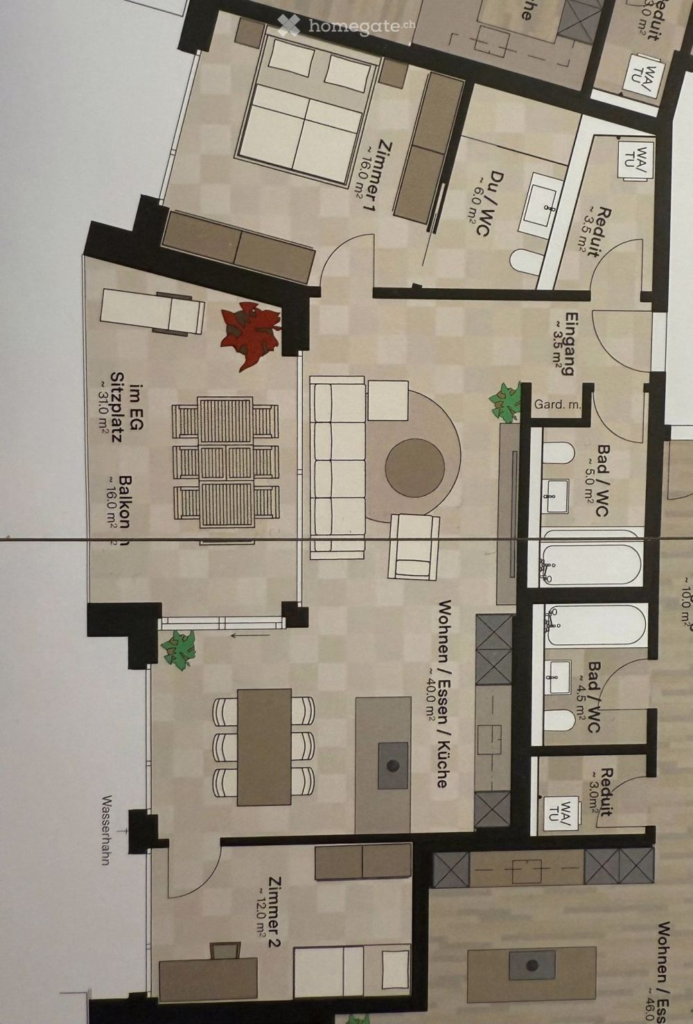 Moderne 3.5-Zimmer-Neubau-Wohnung in Dussnang - Bild 11