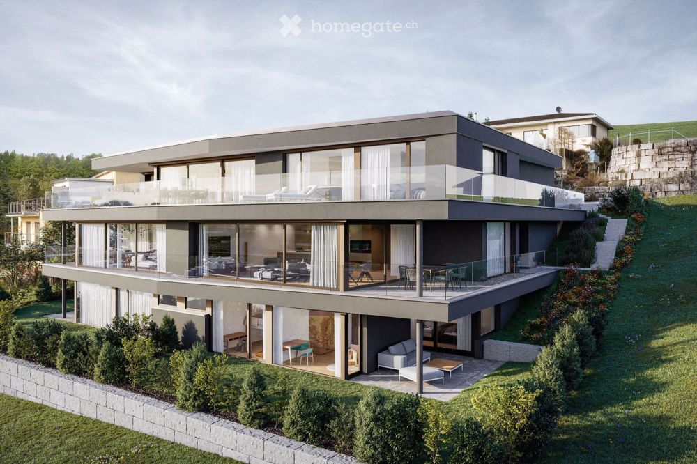 Luxuriöse 4.5 Zimmer Attika-Wohnung mit traumhafter See- und Fernsicht - Bild 1