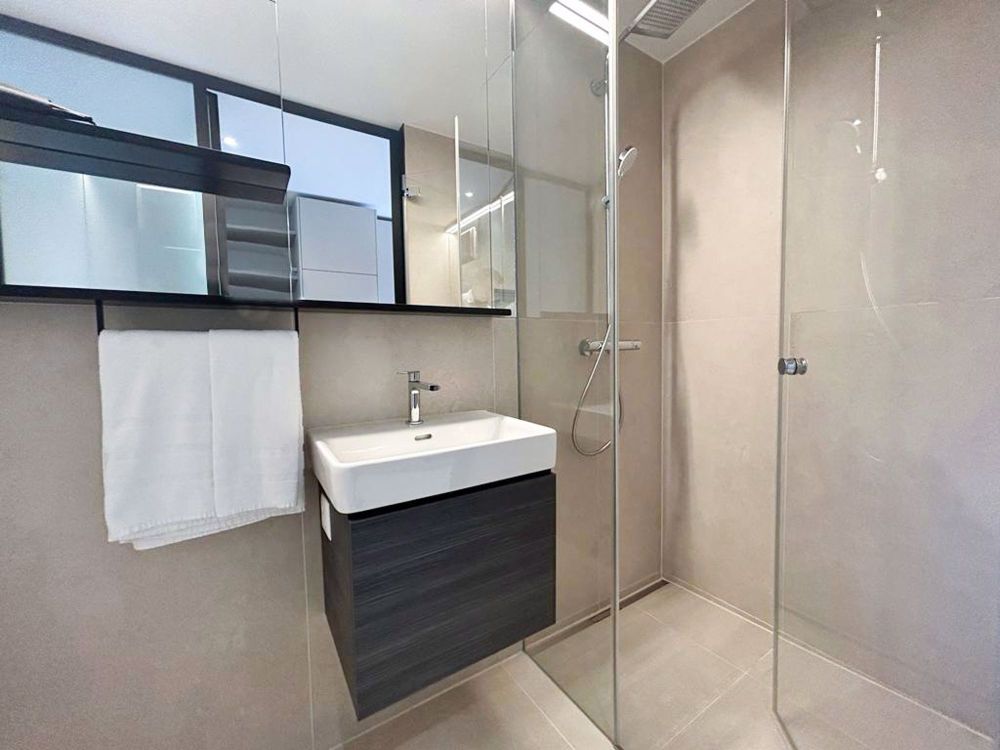 Business Apartments in Flughafennähe - Dusche