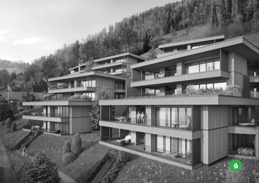 Neubau Attikawohnung mit Blick auf Pilatus und Rigi - Bild 13