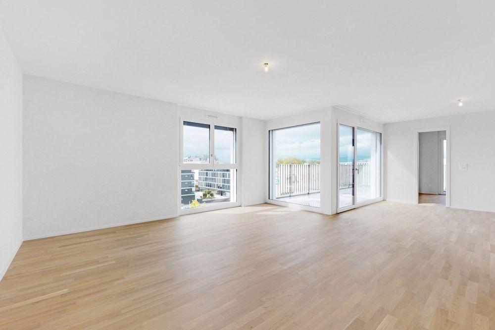Wohnung mit 2.5 Zimmern im Dachgeschoss - salon
