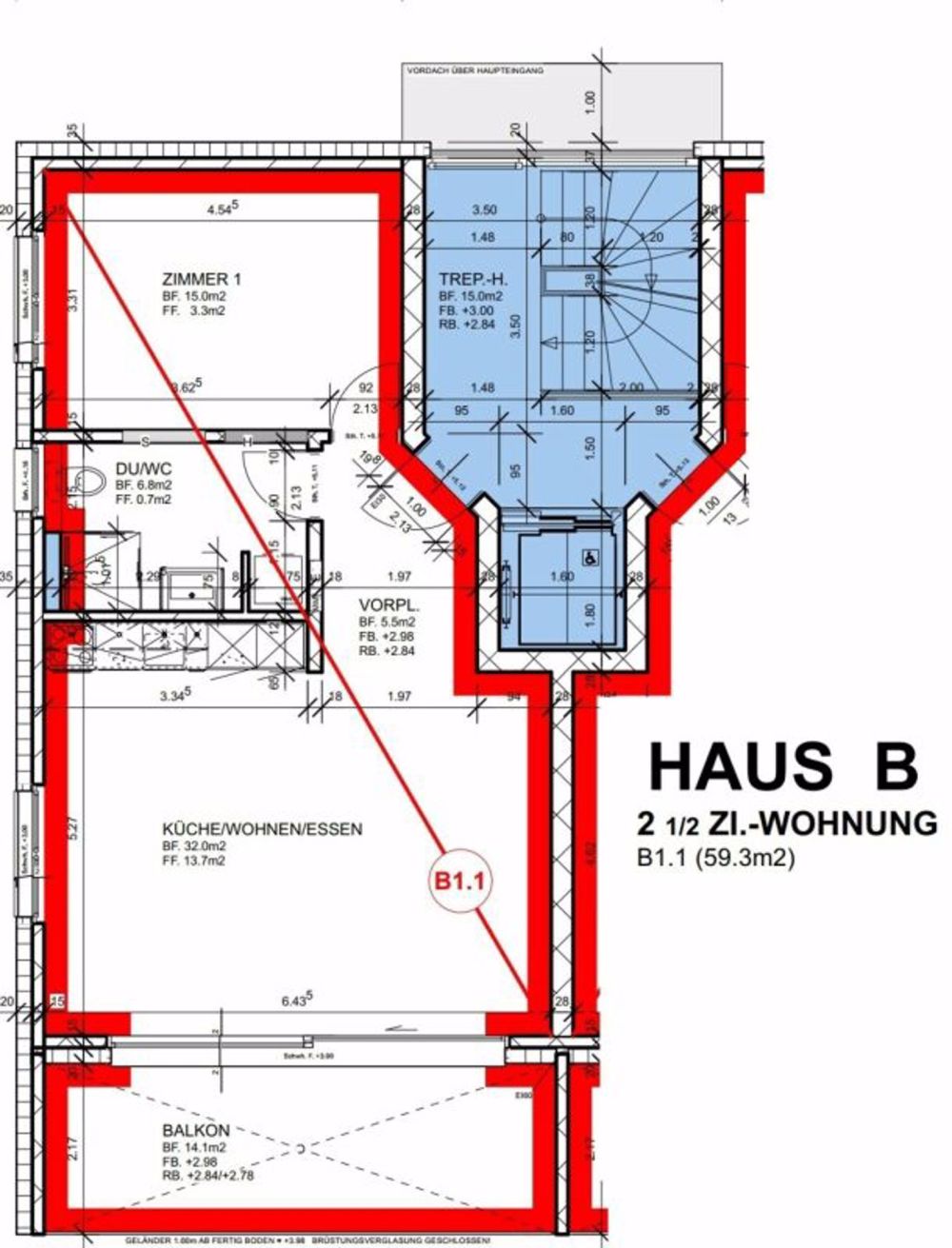 Moderne attraktive 2.5-Zimmer-Wohnung in Reinach - mit Balkon & eigenem Waschturm - Bild 9