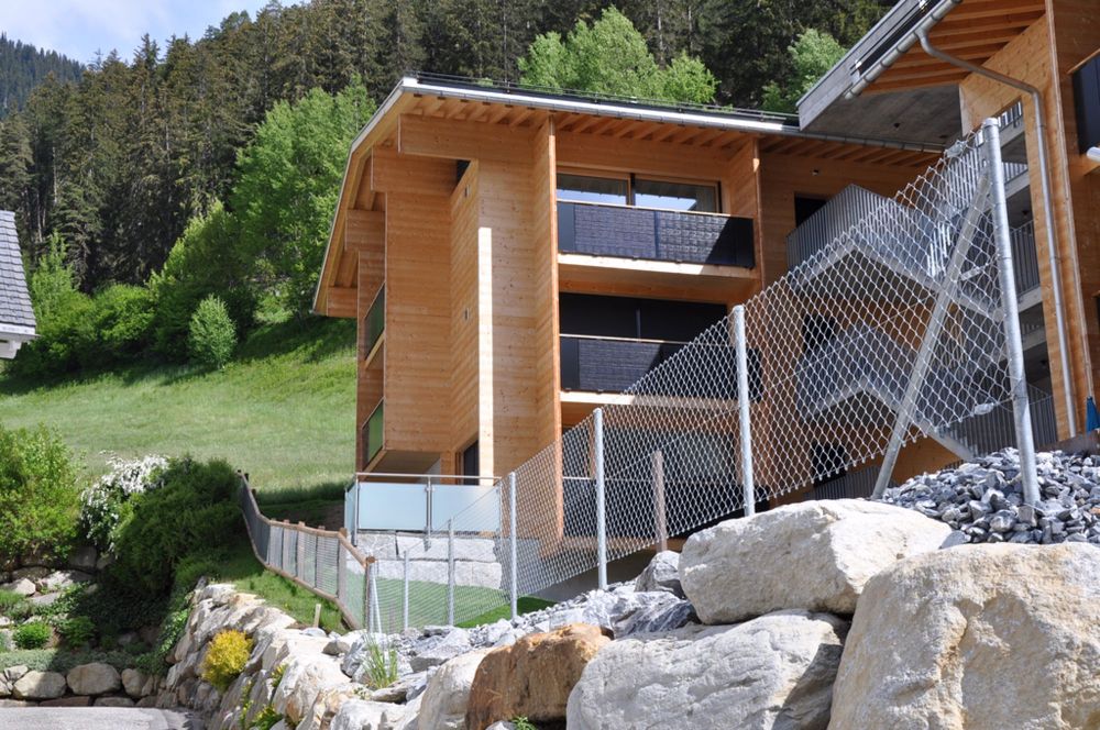 Neubauprojekt - Hauptwohnsitz im Holzsolarbau - Aussicht
