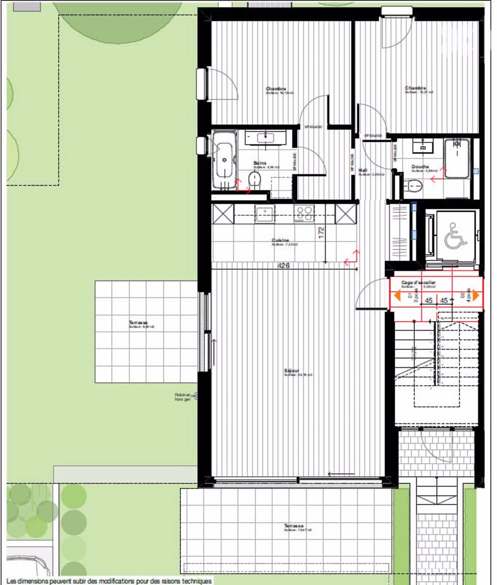 Exklusive 3.5-Zimmer-Neubau-Wohnung im gehobenen Standard mit Garten in Pully - Bild 7