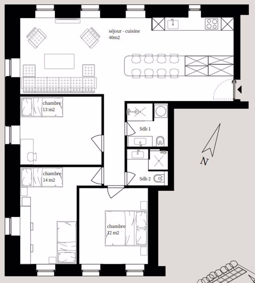 Neue 4.5-Zimmer-Wohnung, 5 Minuten zu Fuß vom See entfernt - Bild 11