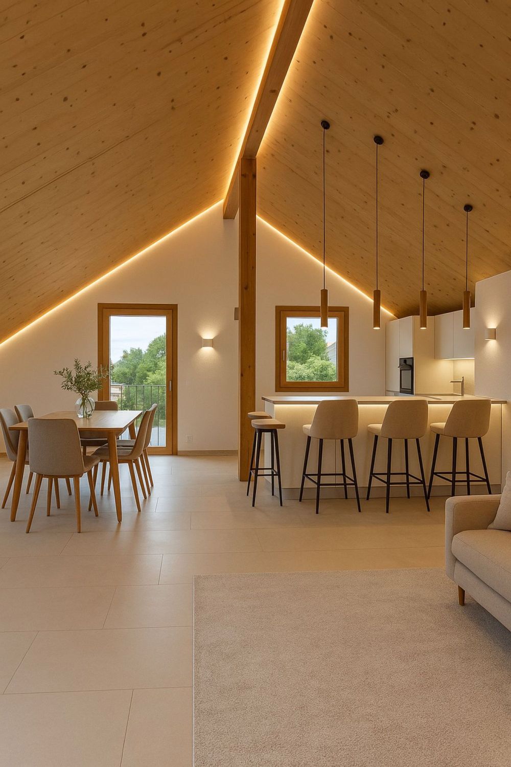 Rafz | 3 Zi Attika Loft-Wohnung | 110 m² | ruhig & freundlich | Erstbezug - Bild 3