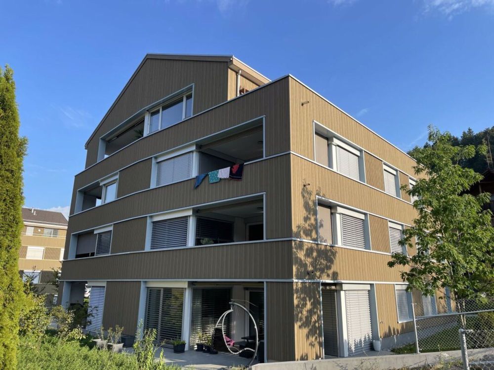 Moderne Gartenwohnung im Grünen - Sitzplatz