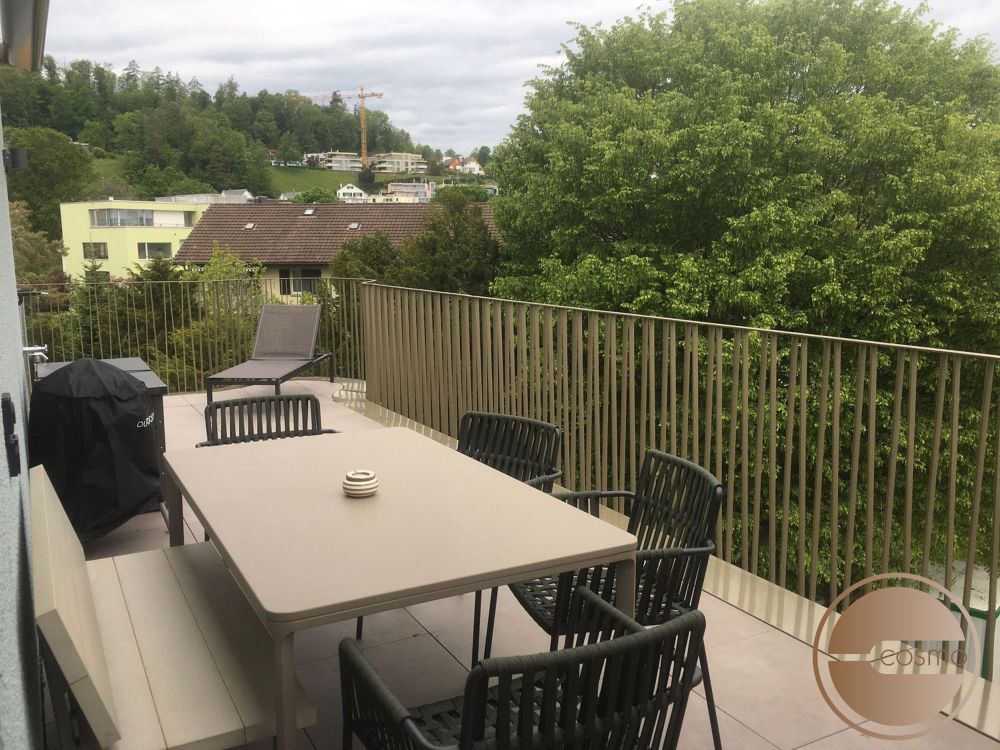 All inklusive Wohnen! Exklusive Attika-1-Schlafzimmer-Serviced Apartment mit Rundumterrasse - Bild 6