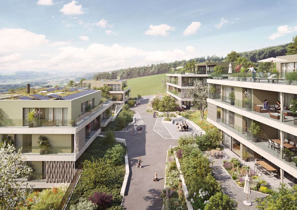 Schlossberg Bellikon - Attraktives Wohnen am Hang - Walde Immobilien AG