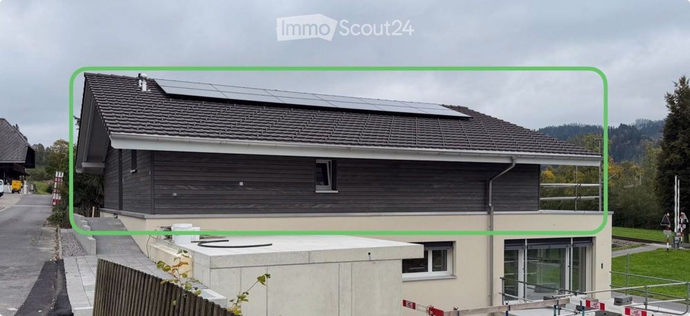 Moderne 3.5-Zimmer-Neubau-Wohnung mit Terasse in Bärau - Bild 1