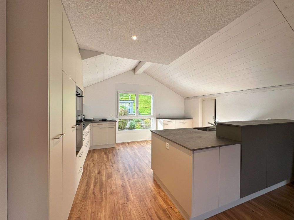 Schöne, grosse Dachwohnung mit Seesicht - Bild 1