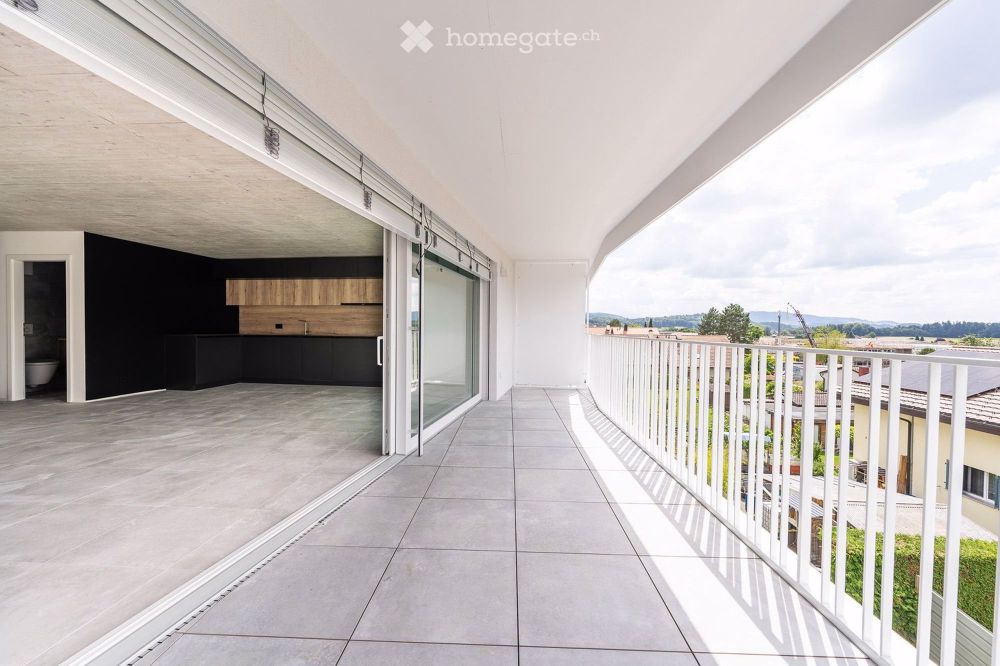 Schönes 4,5-Zimmer-Neubau in Marly - großer Balkon - Bild 3