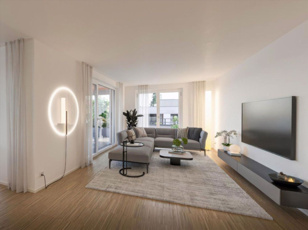 ERSTBEZUG - Ihr Wohnglück am See - Wohnzimmer