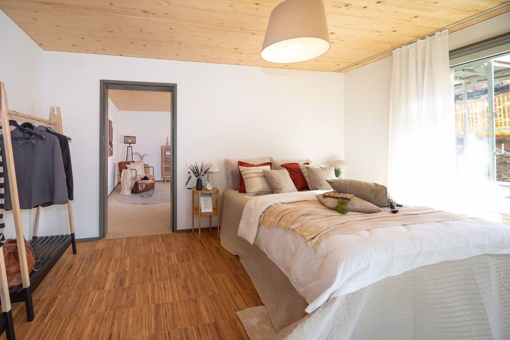 Erstbezug Wohnen im Alter - 2.5 Zi-Whg und 3.5 Zi-Whg ab 55 Jahren - Schlafzimmer