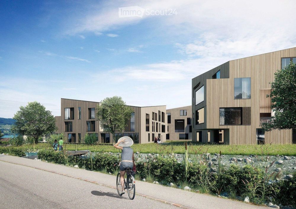 Moderne 4.5-Zimmer-Neubauwohnung mit Seeblick in Aesch LU - Bild 1