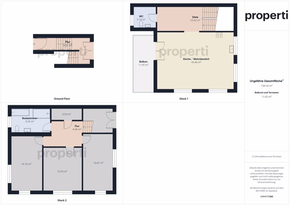 Neubau 4.5-Zimmer Maisonette Wohnung im Grünen in Sulgen - Erstbezug - Image 10