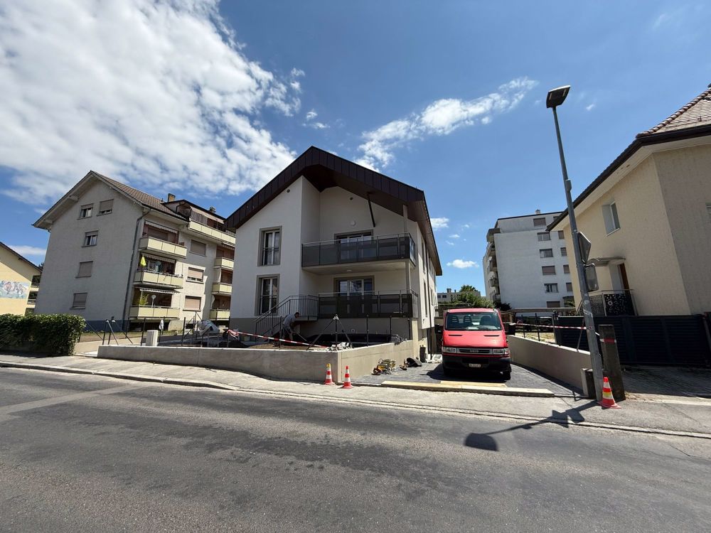 Première location! 4x 3,5p avec balcon/jardin et parking souterrain - Bild 1