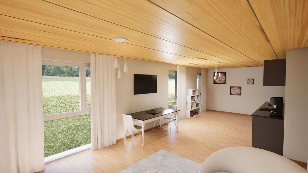 Moderne 2.5-Zimmer-Wohnung in Mühlethurnen mit atemberaubendem Ausblick - Bild 6