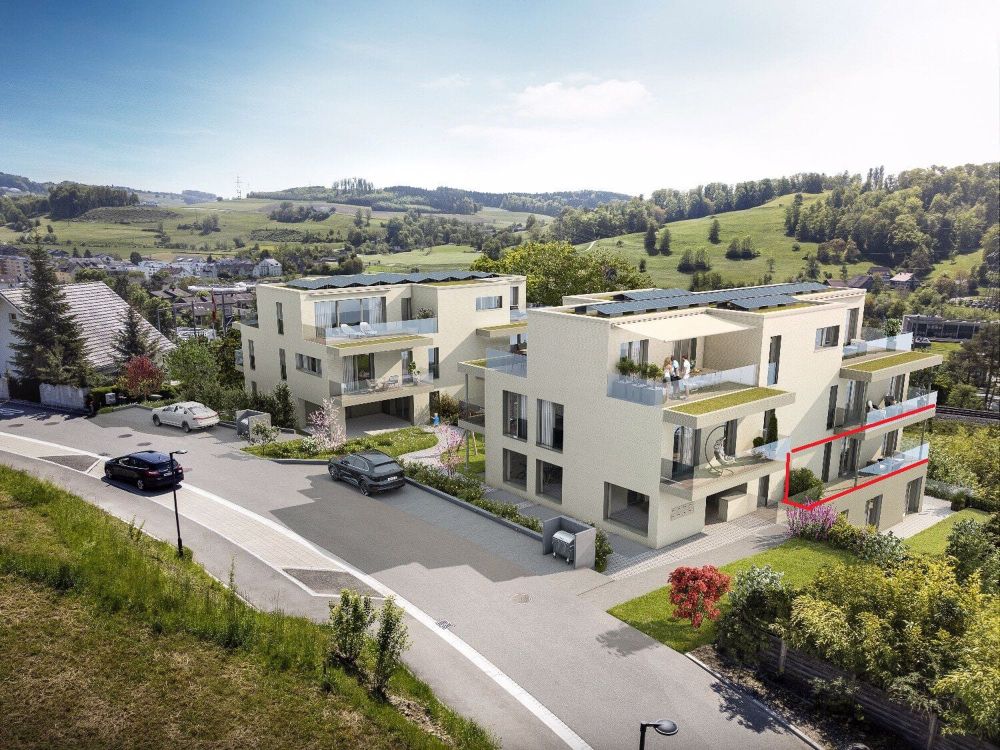 Stilvolle 4.5-Zimmer Wohnung mit 2 Terrassen, E-Mobility Parking & Weitblick über Birmensdorf - Bild 2