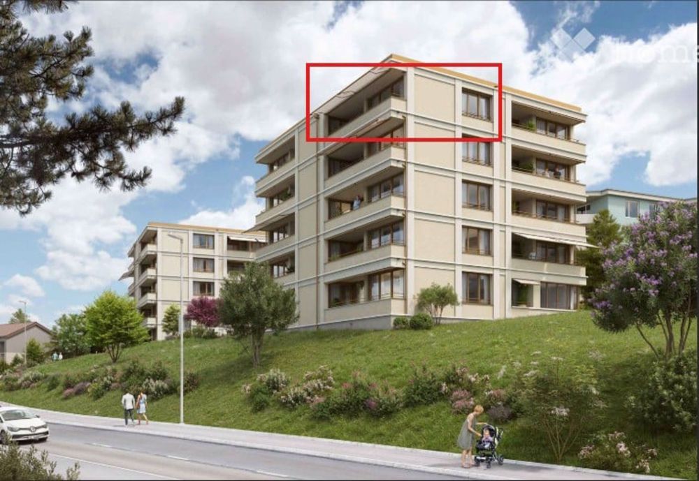Moderne 3.5-Zimmer-Wohnung mit Panoramablick in Wetzikon - Bild 1