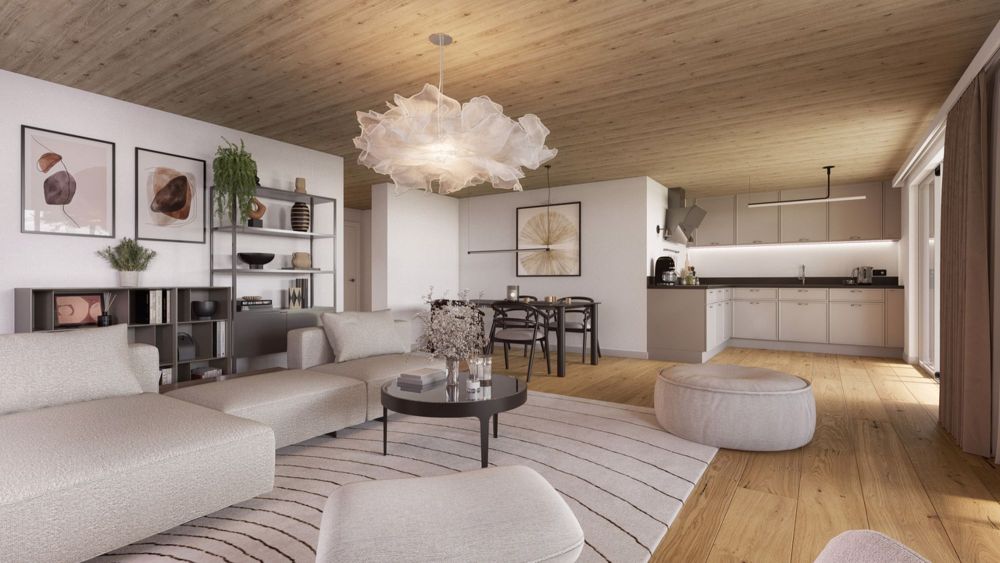 Superbe 3.5p neuf avec terrasse et jardin à louer à Lavigny - Bild 5