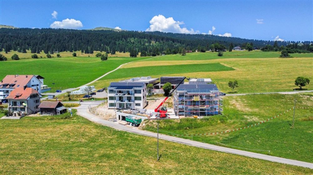 Neue Wohnung von 2,5 Stück, ~51 m2 Spektakulärer Blick auf die Alpen und den See - Bild 9