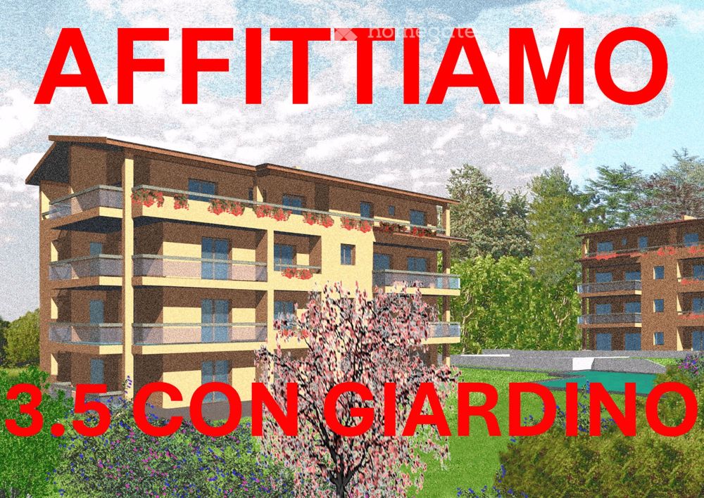 Mietet man NEU 3.5 Zimmer in Lugano mit Garten - Bild 1